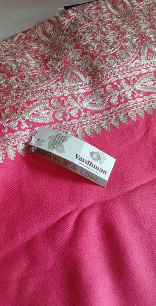 Mooie omslagdoek India Vardhman, Ophalen of Verzenden, Nieuw, Maat 42/44 (L), Sjaal