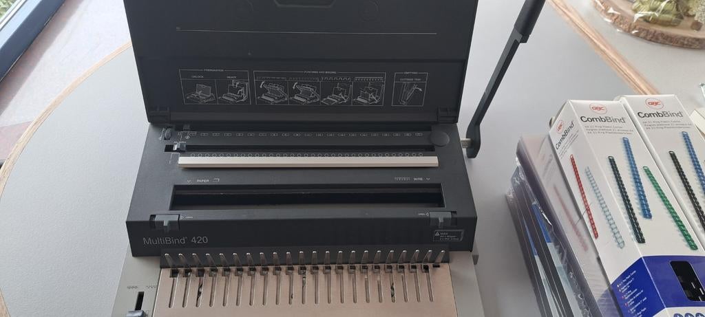 Multibind 420 Bindmachine t.e.a.b., Diversen, Ophalen, Gebruikt