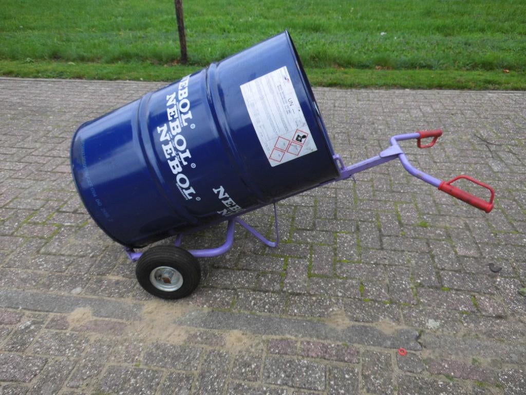 vat steekwagen, 100 liter of meer, Ophalen of Verzenden, Gebruikt, Steekwagen