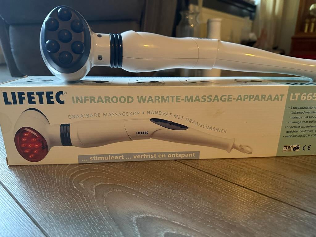LIFETEC infrarood warmte-massageapparaat (LT6654), Ophalen of Verzenden, Zo goed als nieuw, Apparaat
