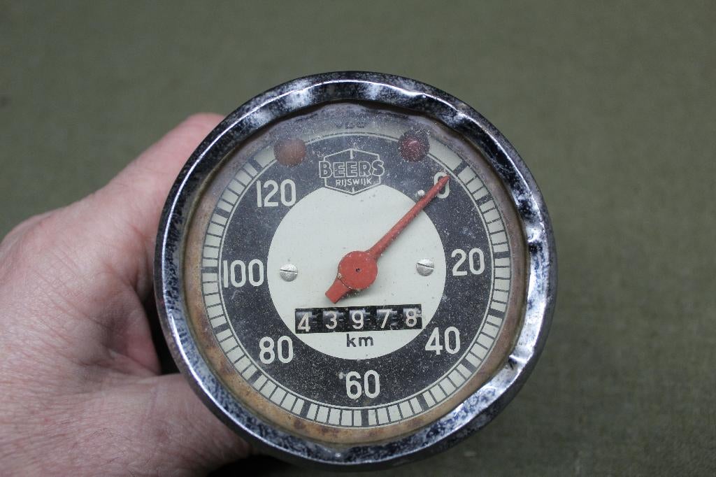 Jawa ,kilometerteller , snelheidsmeter , Beers, Motoren, Onderdelen | Oldtimers, Ophalen of Verzenden, Gebruikt