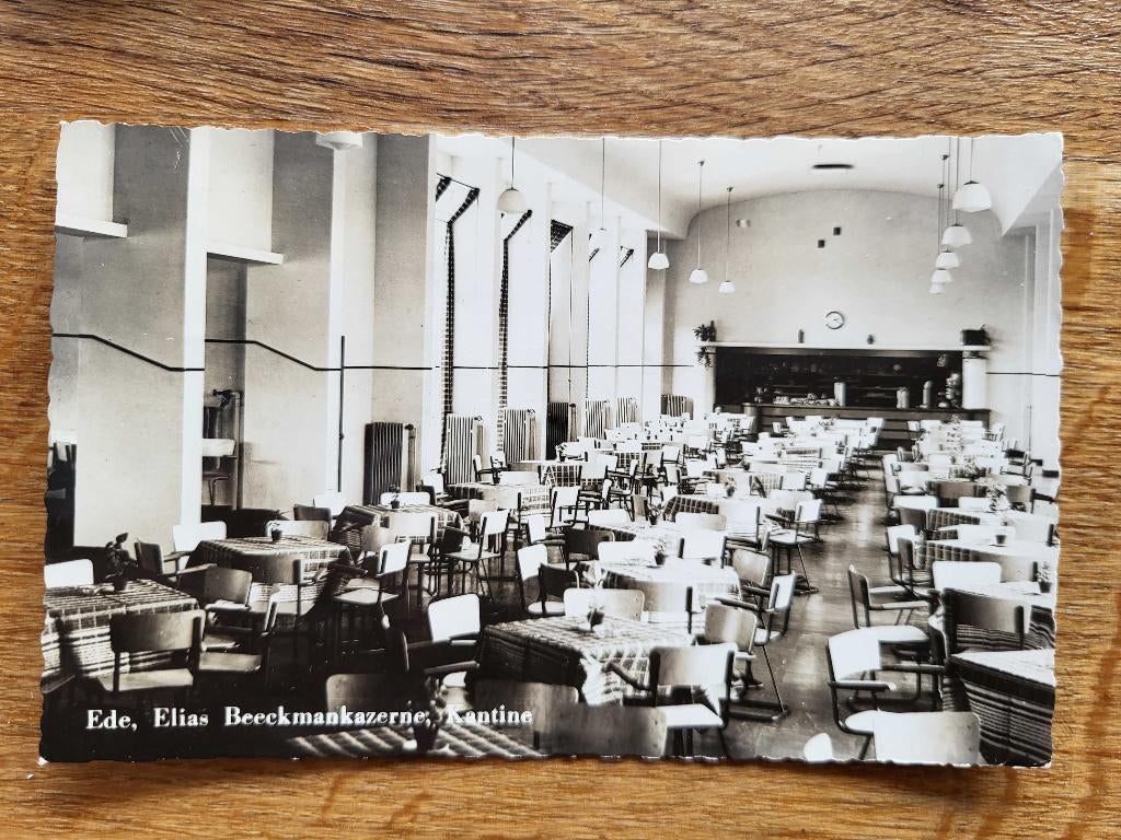 ansicht Elias Beeckman kazerne Kantine EDE (2x), Verzamelen, Ansichtkaarten | Nederland, Gelderland, Voor 1920, Ophalen of Verzenden