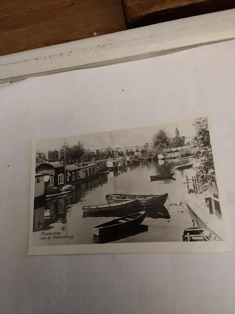 MIDDENDIEP. VANAF OOSTERBRUG, Ophalen of Verzenden, Voor 1920, Zuid-Holland