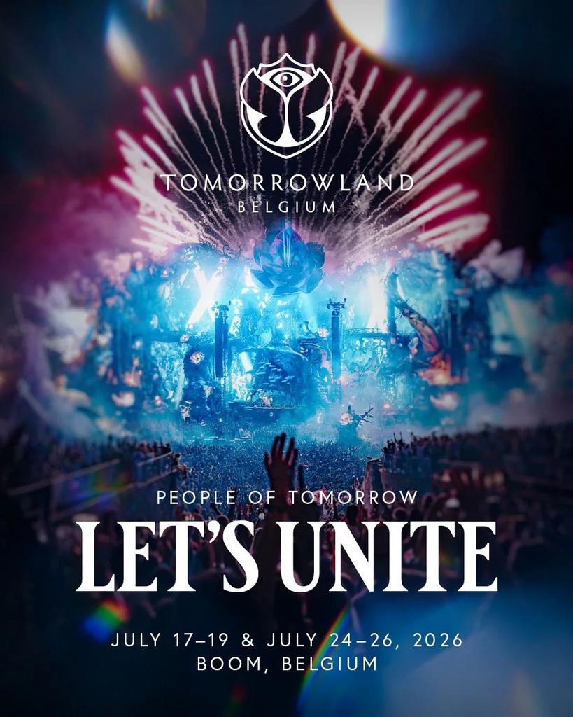Tomorrowland Incredible Saturday Pass W1 18 Juli, Drie personen of meer