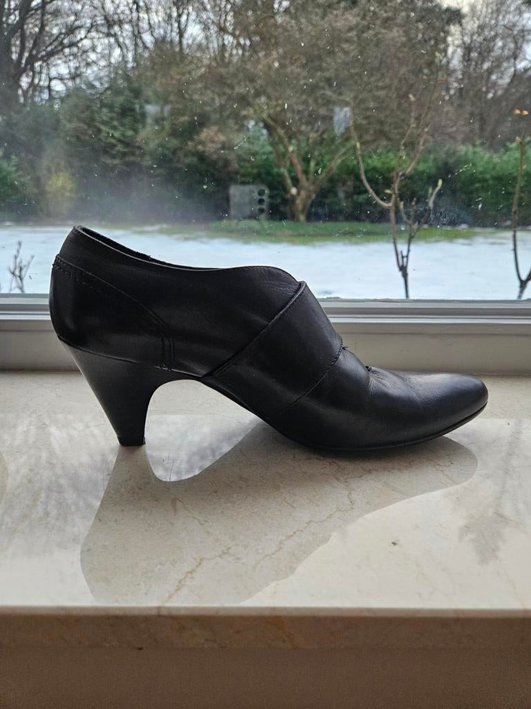 Dansschoenen,  Ravelli,  zwart leer,  maat 39, Kleding | Dames, Schoenen, Zwart, Dansschoenen, Ophalen of Verzenden, Zo goed als nieuw