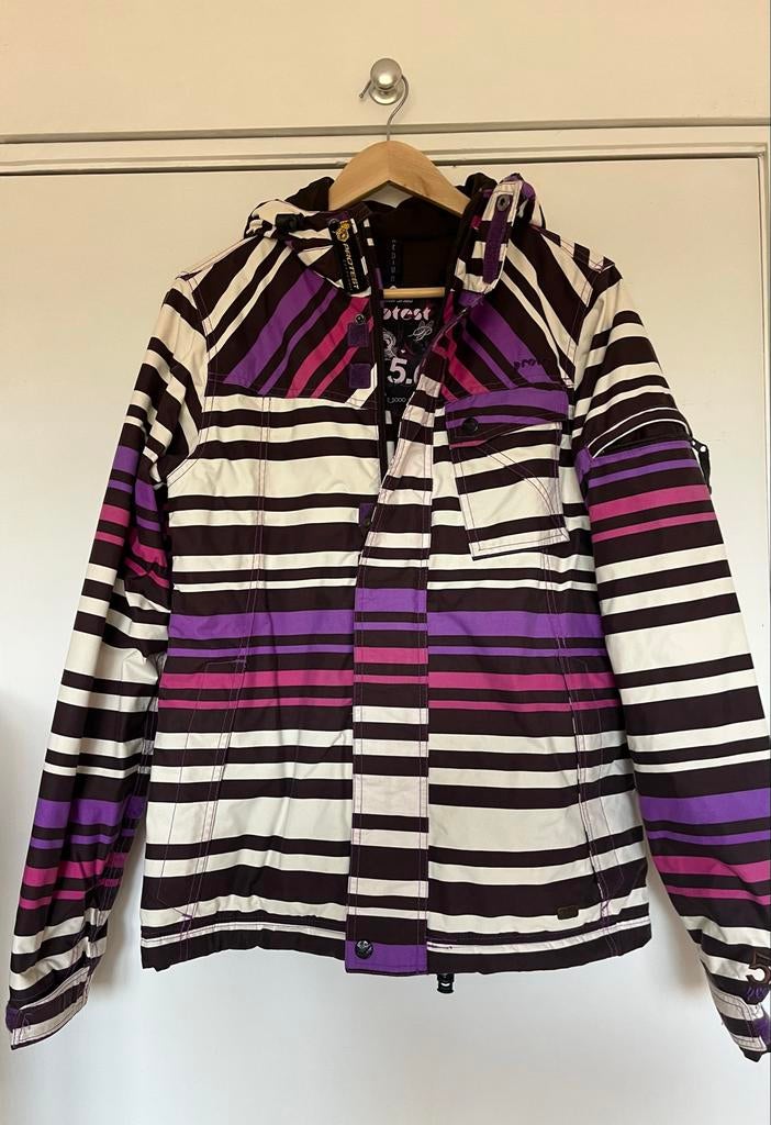 Protest Ski Jas Dames Maat M, Kleding | Dames, Wintersportkleding, Ophalen of Verzenden, Zo goed als nieuw, Maat 38/40 (M), Jack