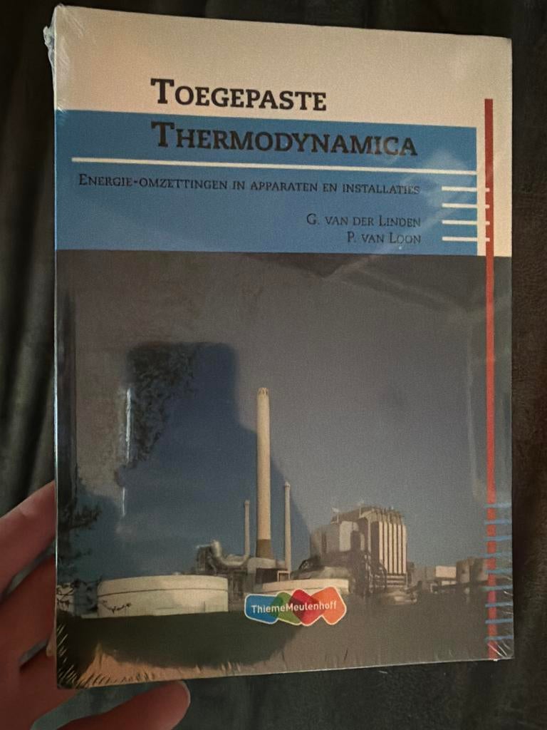 Toegepaste Thermodynamica - G. van der Linden, Boeken, Techniek, Nieuw, Werktuigbouwkunde, Ophalen of Verzenden