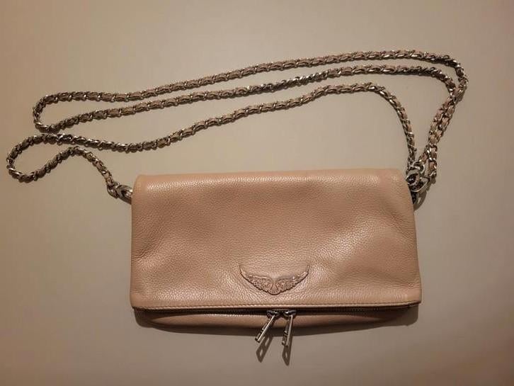 Zadig & Voltaire Tas, Ophalen of Verzenden, Zo goed als nieuw, Beige, Schoudertasje