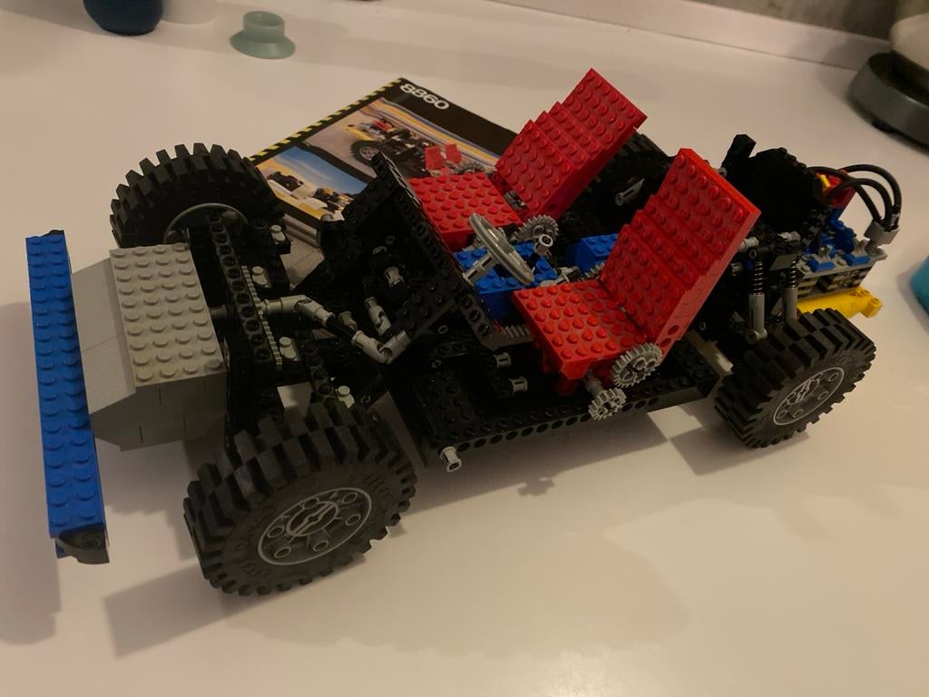 Lego Technic 8860 Auto - Vintage!, Ophalen of Verzenden, Gebruikt