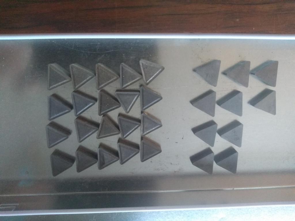 Draaiplaatjes 16mm, Ophalen of Verzenden, Metaaldraaibank