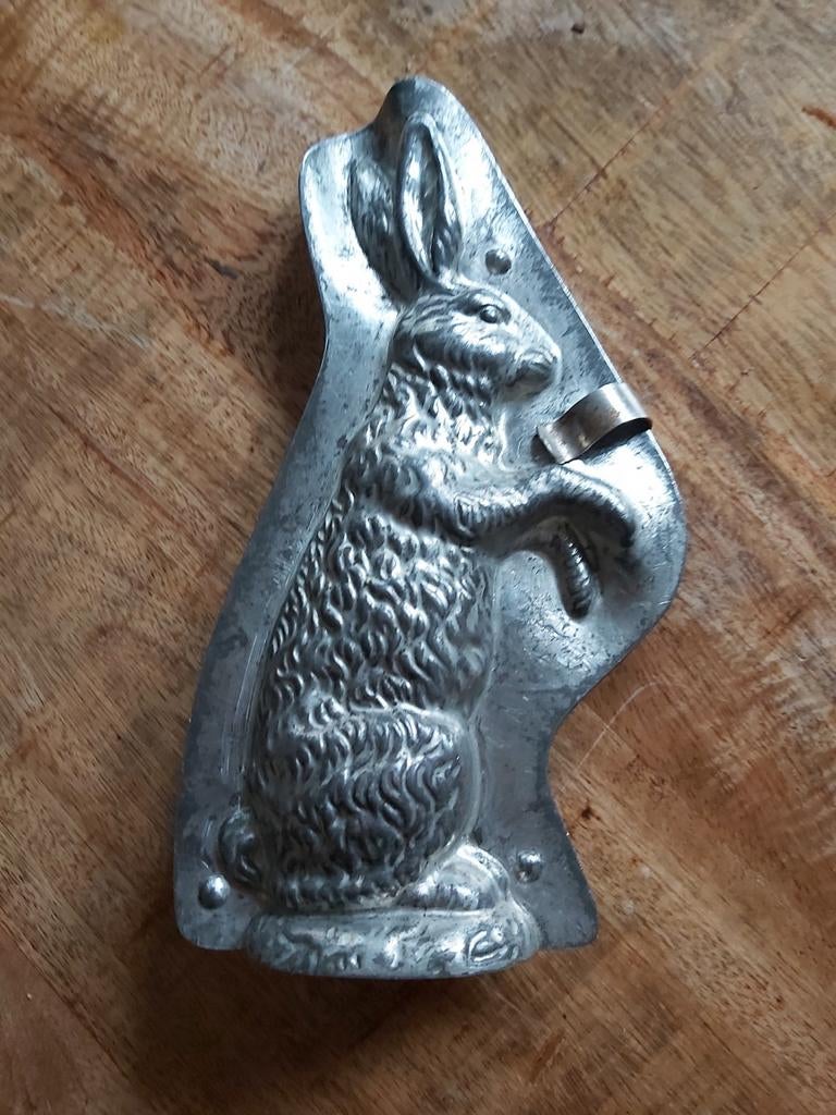 Chocolade mal boxing rabbit Anton Reiche 1930, Ophalen of Verzenden