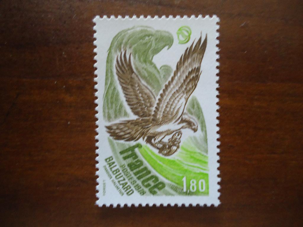 Vogel visarend Frankrijk 1978, mi. 2122 postfris/ongebruikt, Ophalen of Verzenden, Postfris, Dier of Natuur