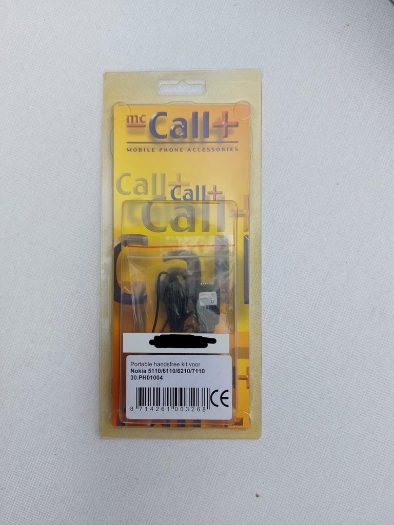 NIEUW: Portable handsfree kit Nokia 5110/6110/6210/7710, Telecommunicatie, Carkits, Opbouw, Nieuw, Ophalen of Verzenden, Autohouder