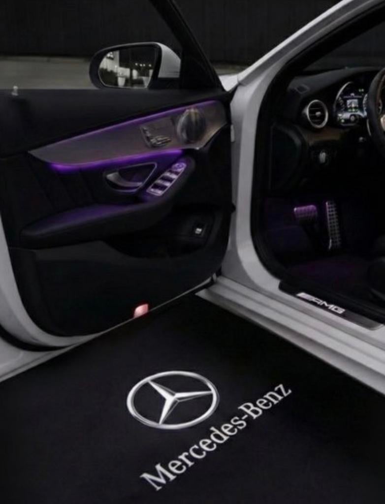 Mercedes LED Logo Projector - Instapverlichting, Ophalen, Nieuw, Mercedes-Benz