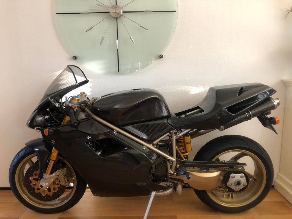 Ducati 916SP, Motoren, 2 cilinders, Sportuitlaat, Motorrijbewijs A, Super Sport