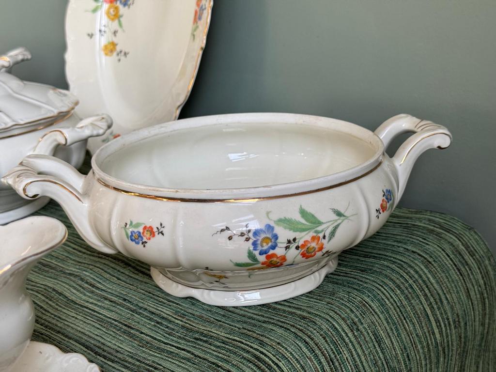 Antieke/ vintage soepterrines (3) van Altrohlau, Antiek en Kunst, Ophalen