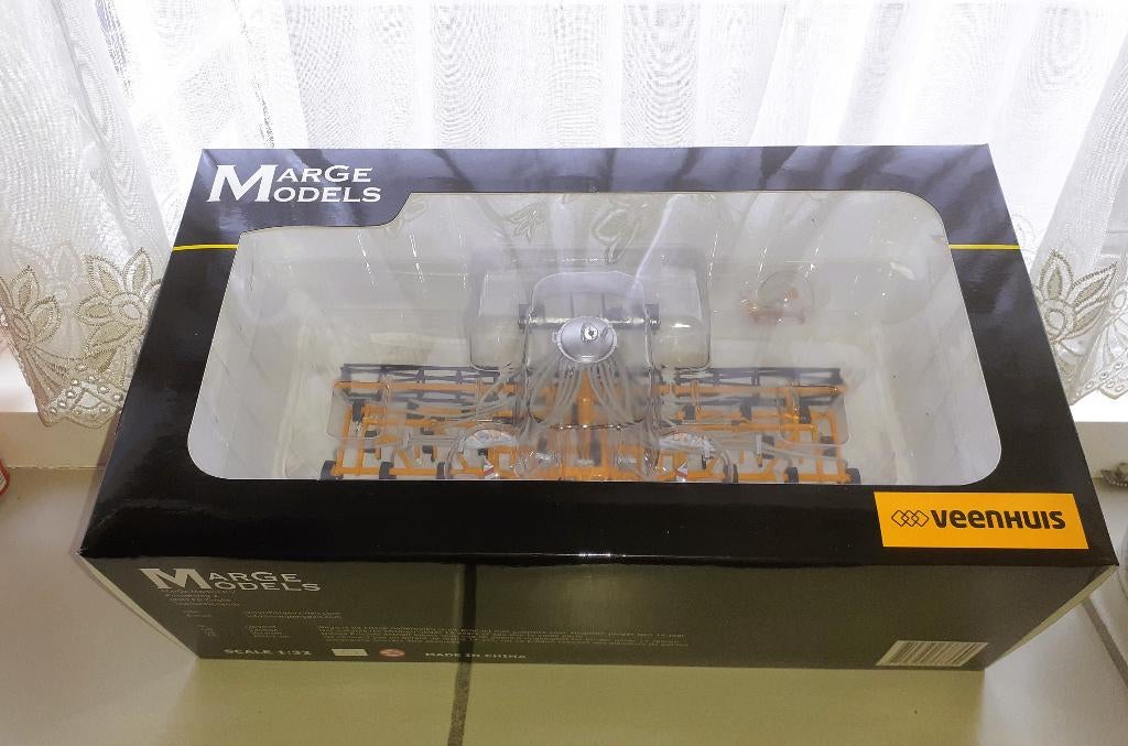 Veenhuis terraject met kooirol - Marge models, Hobby en Vrije tijd, Modelauto's | 1:32, Ophalen of Verzenden, Nieuw, Tractor of Landbouw