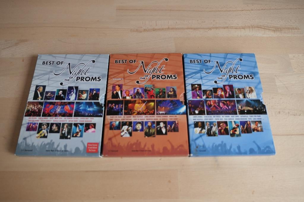 muziek dvd s best of night of the proms, Alle leeftijden, Ophalen of Verzenden, Zo goed als nieuw