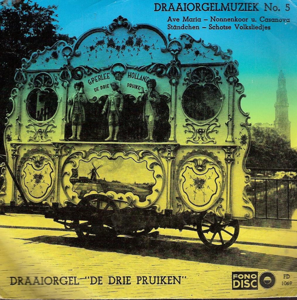 Draaiorgel De Drie Pruiken -zeldzame vinyl EP STREETORGAN, Boeken, Ophalen, Gelezen, Artiest