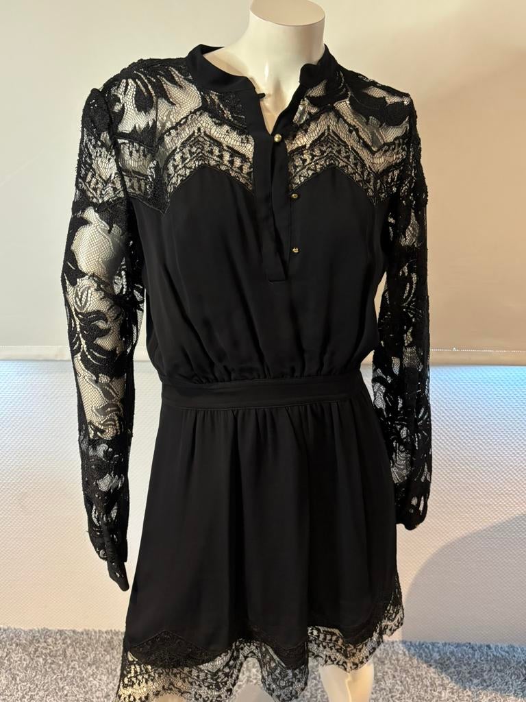 Just cavalli jurkje met kant maat it 44. M, Maat 38/40 (M), Zwart, Ophalen of Verzenden, Zo goed als nieuw