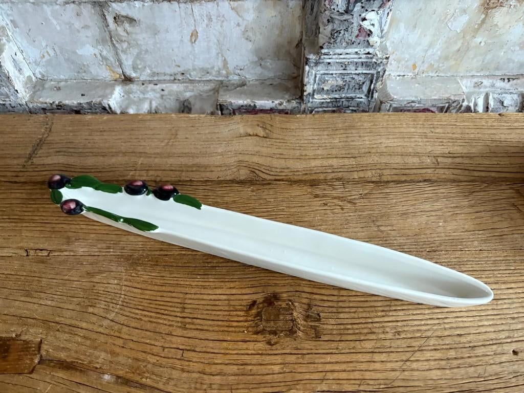 Bassano Made in Italy Olijfbootje, Antiek en Kunst, Ophalen of Verzenden