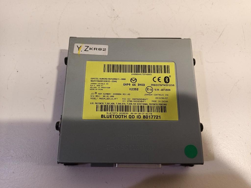 Bluetooth control module Mazda CX-5, Ophalen of Verzenden, Van der Ven Autorecycling B.V., Onderdelen@venauto.nl, Ettenseweg 76, 4706 PB Roosendaal, The Netherlands