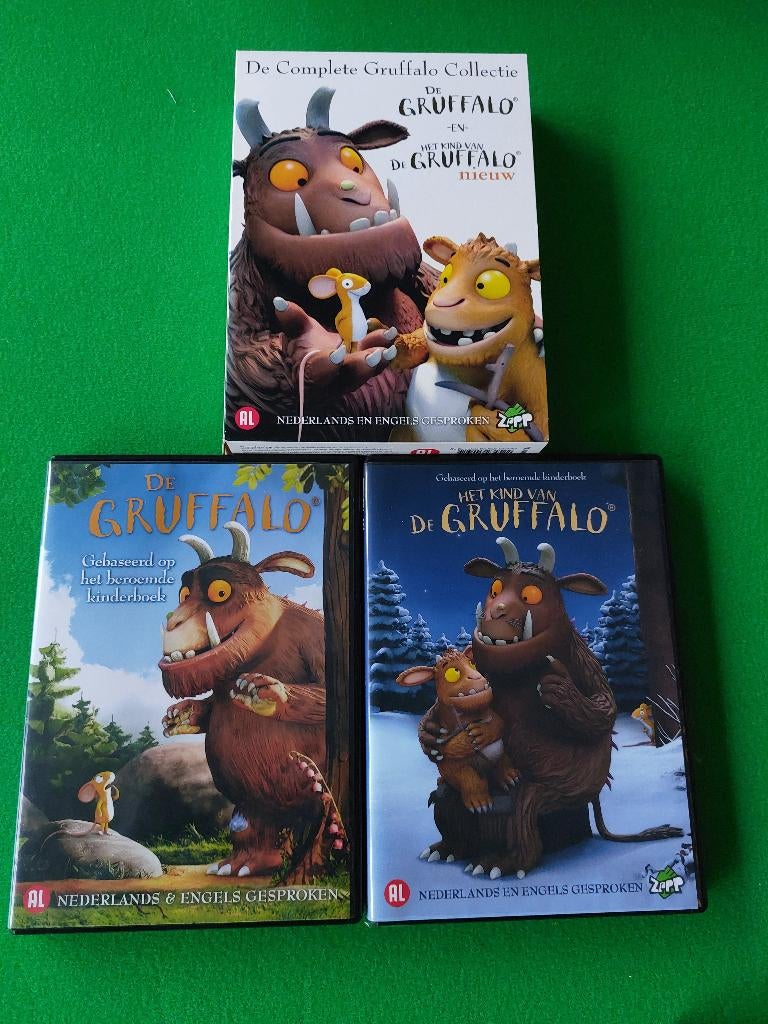 Dvd De Gruffalo - complete gruffalo collectie, Alle leeftijden, Boxset, Ophalen of Verzenden, Zo goed als nieuw
