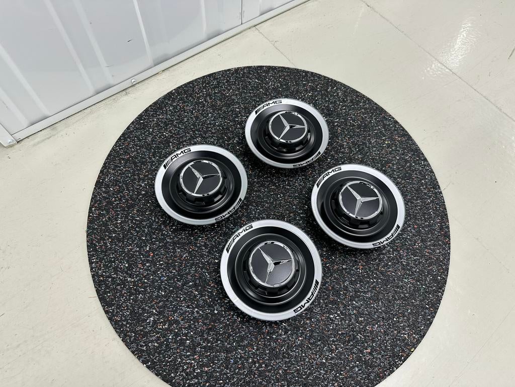 Mercedes C63 E63 GLC63 GT63 A45 CLA45 AMG Wiel Naafkap OEM, Ophalen of Verzenden, Nieuw, Mercedes-Benz