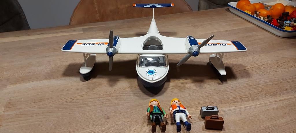 Playmobil 5859 wildlife watervliegtuig, Kinderen en Baby's, Speelgoed | Playmobil, Ophalen of Verzenden, Zo goed als nieuw