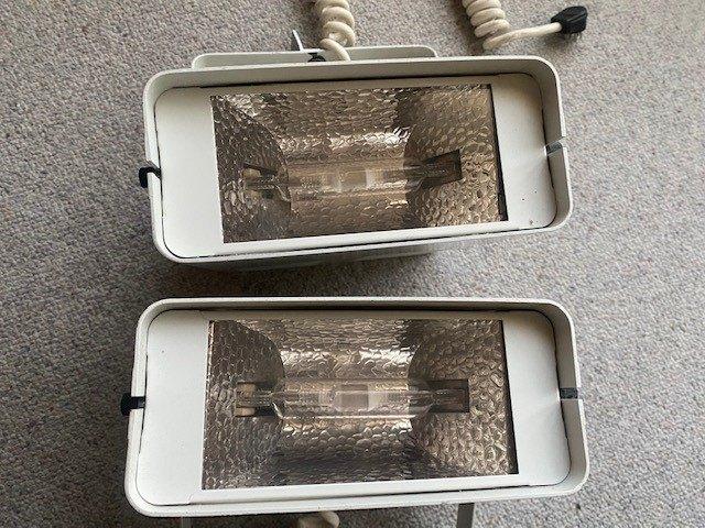 buitenverlichting spots Thorn licht  wit metaal, Ophalen, Wandlamp, 50 tot 250 watt, Waterbestendig