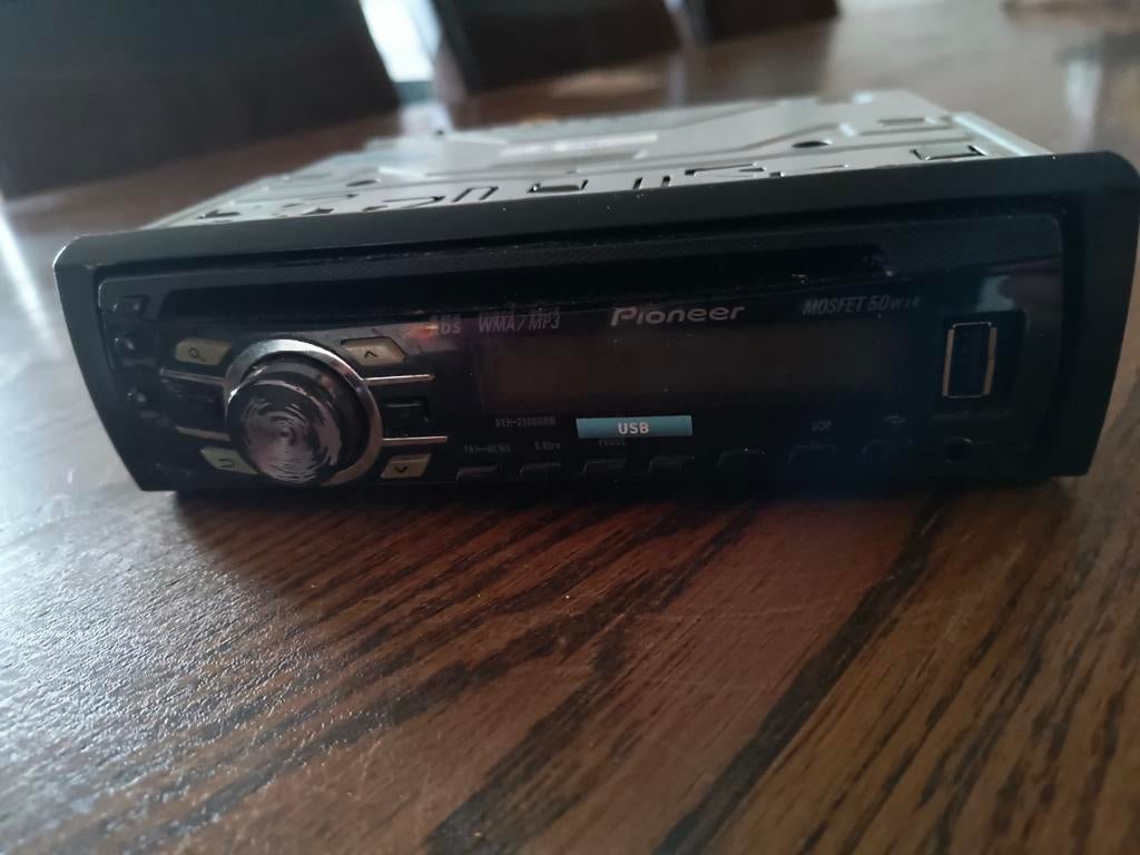 Pioneer autoradio, Ophalen of Verzenden, Gebruikt