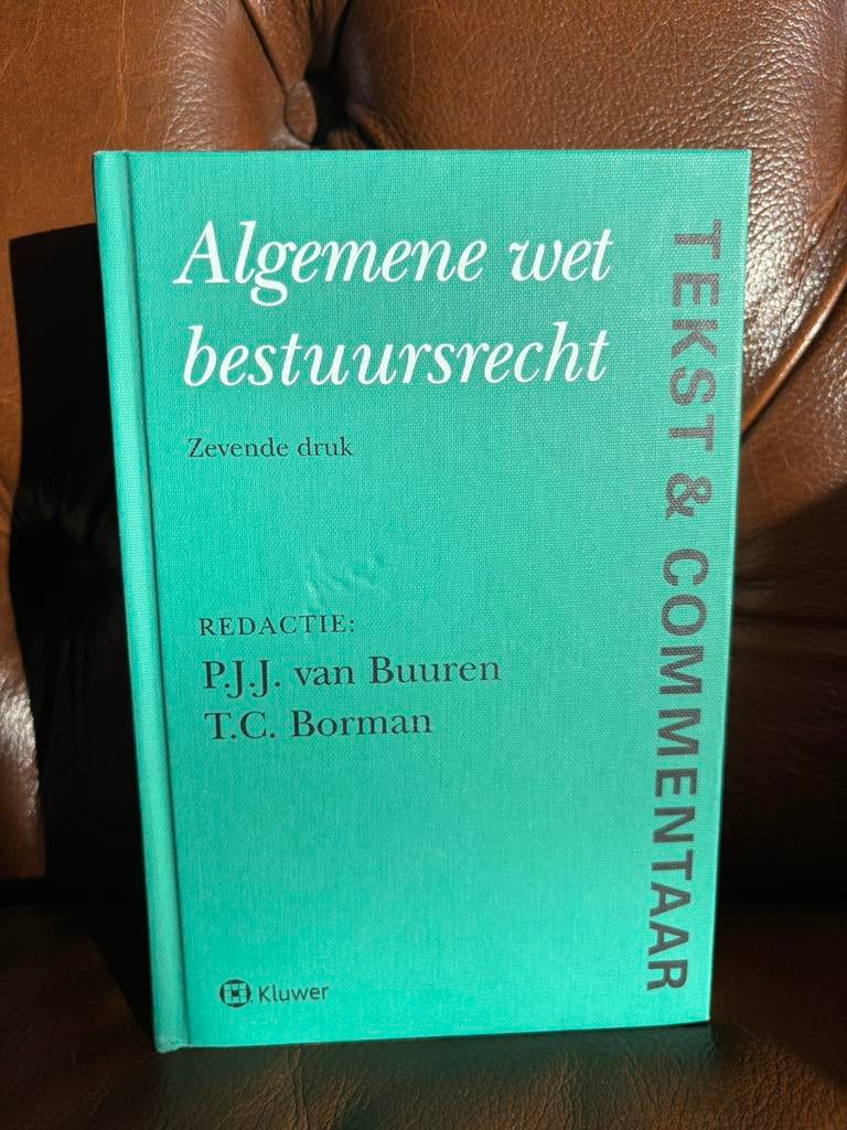Algemene wet bestuursrecht Tekst & Commentaar, Boeken, Studieboeken en Cursussen, Ophalen of Verzenden, Alpha, Zo goed als nieuw