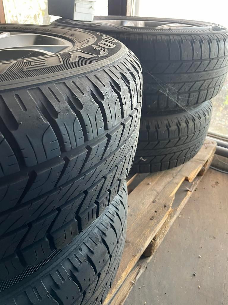 Landrover velg +band 4 x      235/65R17 Goodyear ALL WEATHER, Banden en Velgen, Nieuw, Ophalen of Verzenden, 235 mm