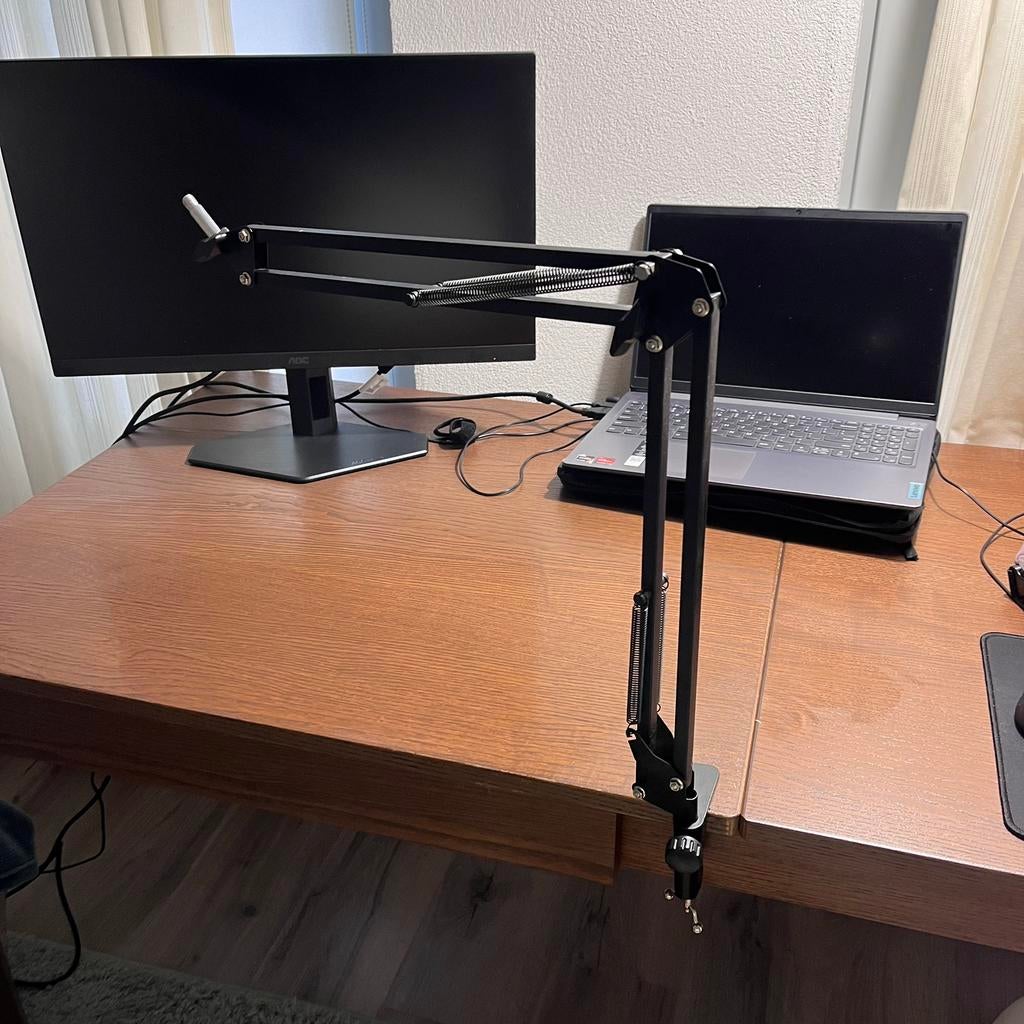 Mic standaard, Muziek en Instrumenten, Ophalen of Verzenden, Zo goed als nieuw, Studiomicrofoon