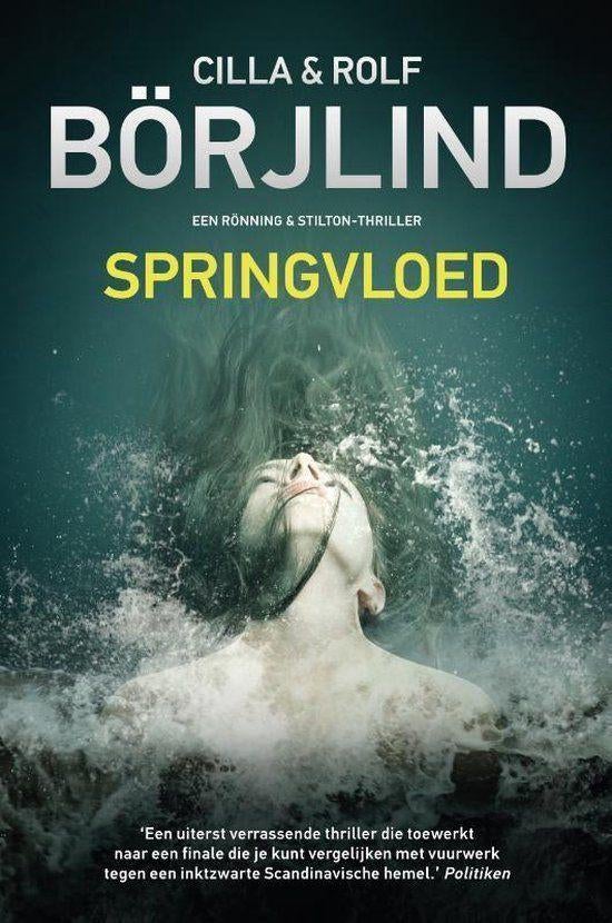 Boek Rönning & Stilton - Springvloed (Cilla & Rolf), Boeken, Ophalen of Verzenden, Gelezen