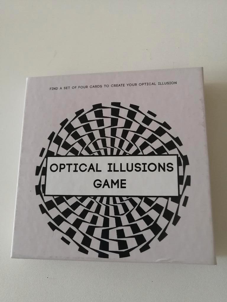spel: optische illusies - memory  Escherachtige afbeeldingen, Ophalen of Verzenden, Nieuw