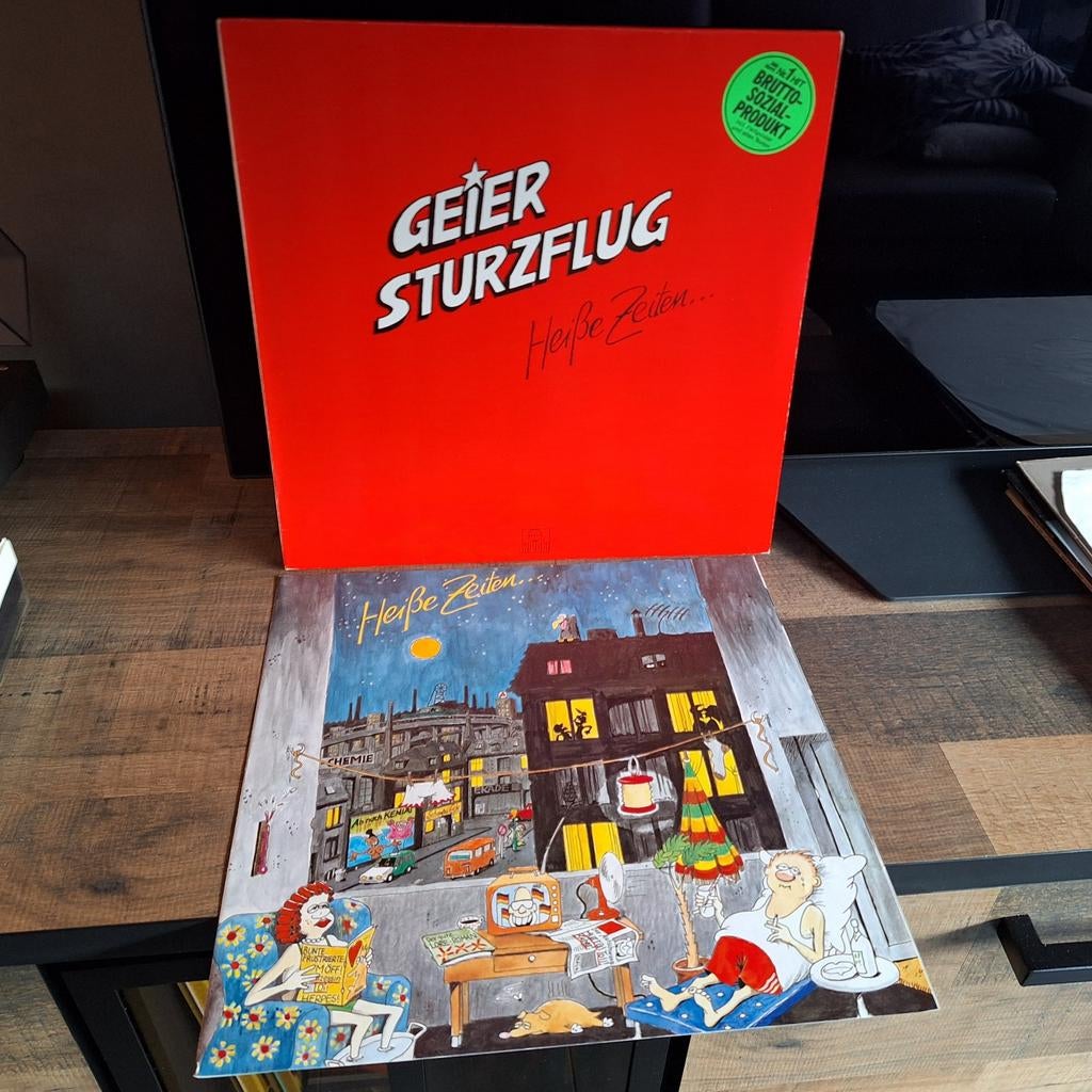 Geiger sturzflug heibe zeiten......, Ophalen of Verzenden, Gebruikt, 12 inch