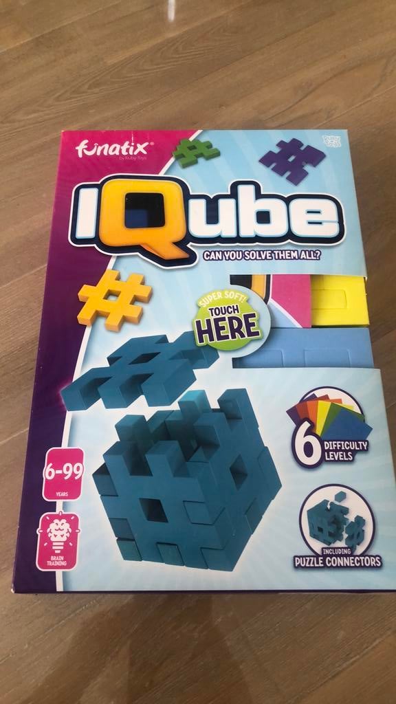 IQube puzzel van Funatix, Ophalen of Verzenden, Minder dan 500 stukjes, Nieuw, Overige typen