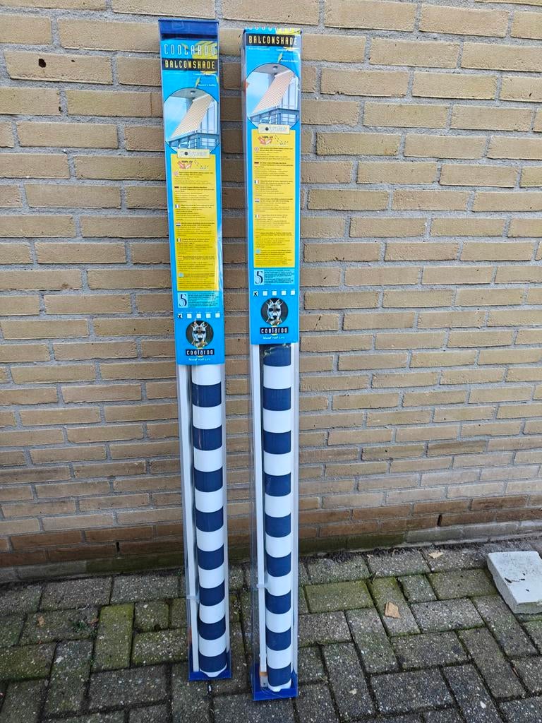 Twee zonneschermen nieuw in verpakking., Ophalen of Verzenden, Nieuw