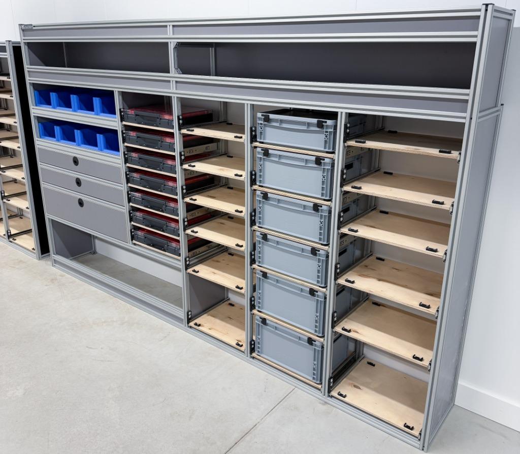 Bedrijfswageninrichting businrichting werkbus festool makita, Ophalen of Verzenden, Nieuw