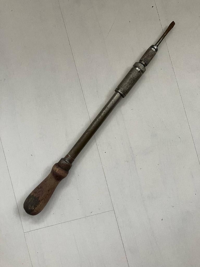 Vintage Miller Falls spiraalratelschroevendraaier nr. 620A  , Ophalen of Verzenden