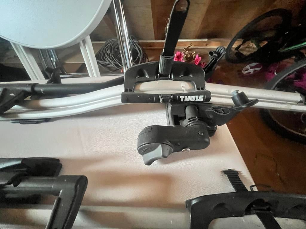 Thule ProRide Dak Fietsendrager - Zwart, Ophalen, Gebruikt, Dakdrager
