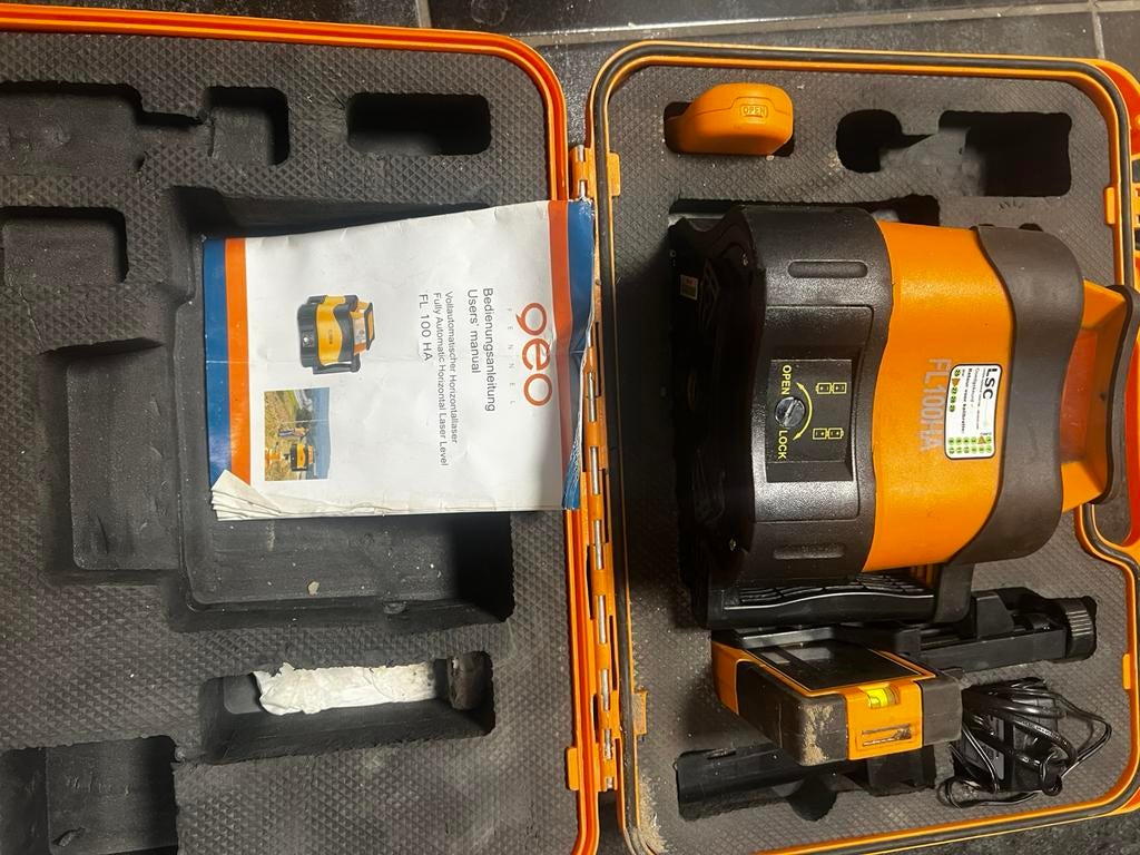 Roterende laser, Ophalen of Verzenden, Gebruikt, Overige meters