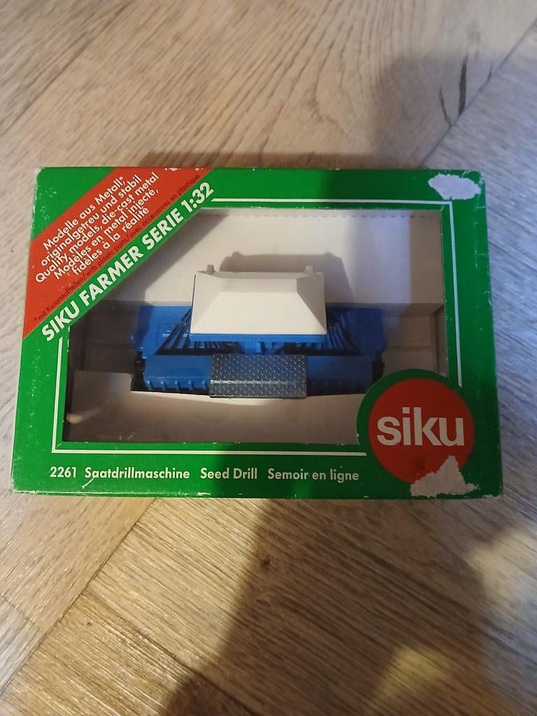 Siku Farmer Serie 1:32 Zaaimachine - Model 2261, Overige merken, Gebruikt, Service@siku.de, Tractor of Landbouw