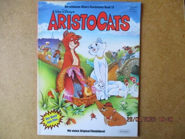 adv6422 aristocats duits disney, Boeken, Eén stripboek, Ophalen, Gelezen