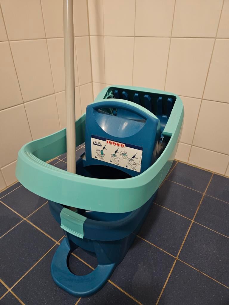 Leifheit Profi vloerdweil systeem met doekpers, Ophalen, Dweilemmer, -bak, of -wagen