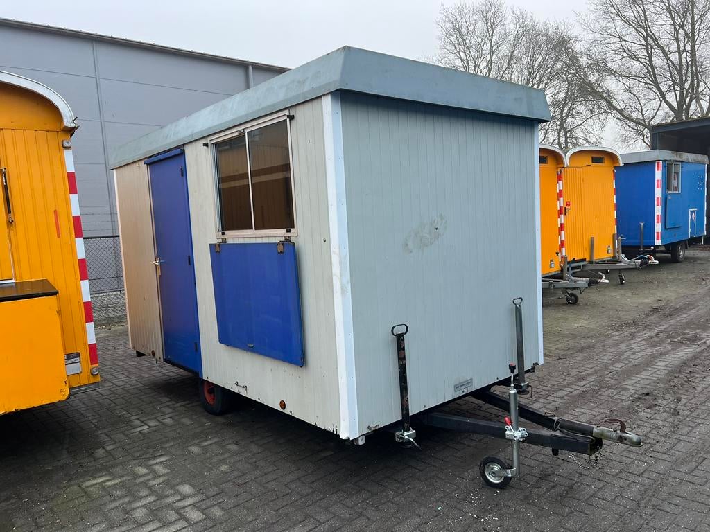 Schaftwagen langzaam verkeer, Doe-het-zelf en Verbouw, Bouwketen en Schaftketen, Ophalen of Verzenden, Zo goed als nieuw