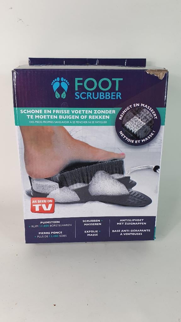 Foot Scrubber, voetverzorging, voetmassage, van TV. 8A9, Witgoed en Apparatuur, Persoonlijke-verzorgingsapparatuur, Tweedehands verkoop