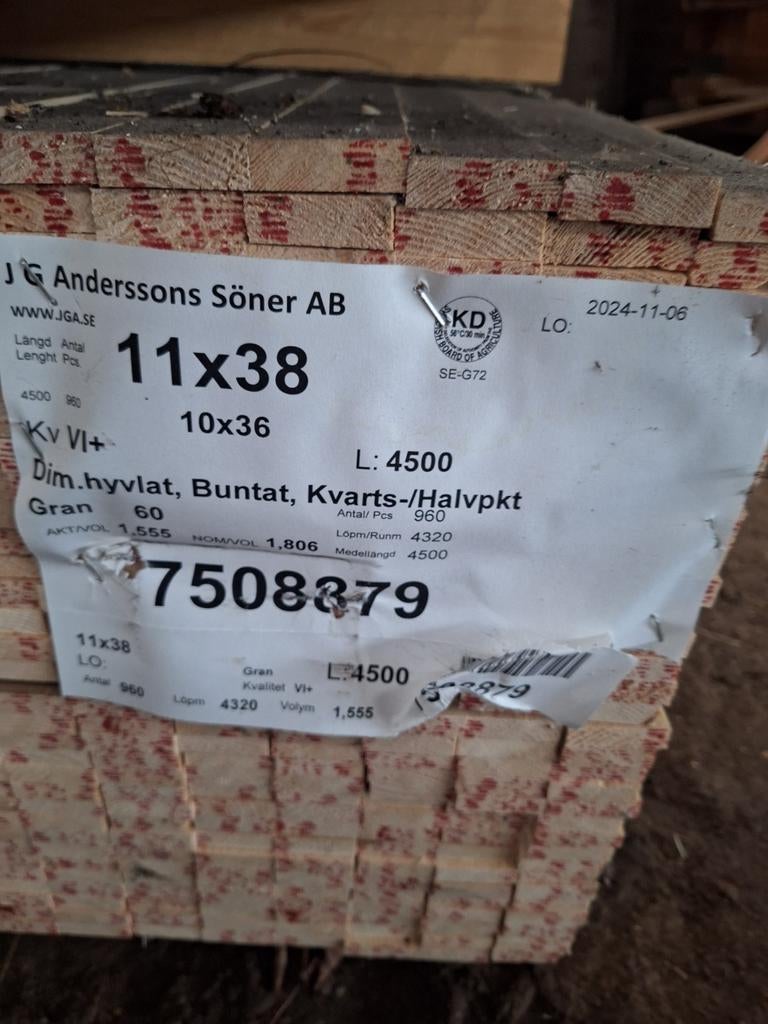 Vuren tengellatten. 1080m aanbieding voor 195 euro, Nieuw, Ophalen of Verzenden, Balk, Vuren