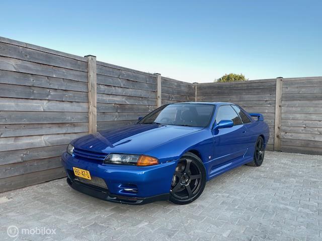 Nissan Skyline R32 GTST 1992, Gebruikt, Zwart, Overige carrosserieën, Blauw